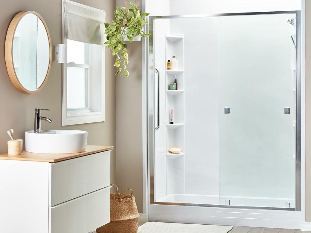Mess-Free One-Day Bathroom Remodel, Bath Fitter
