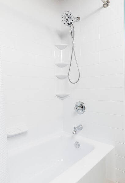 Best Shower Wall Materials Tile, Above Shower Surround Ideas