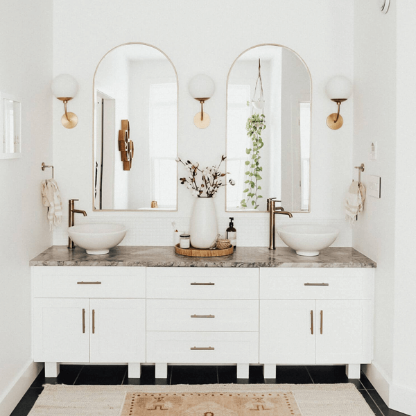 master bathroom vanity decorating ideas