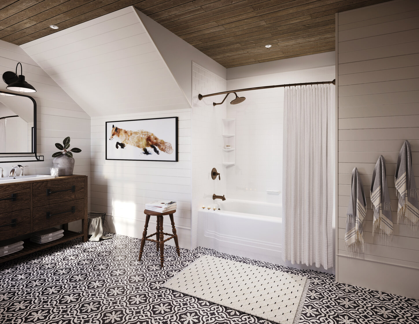 Best Shower Wall Materials Tile, Alternative To Bathroom Wall Tiles