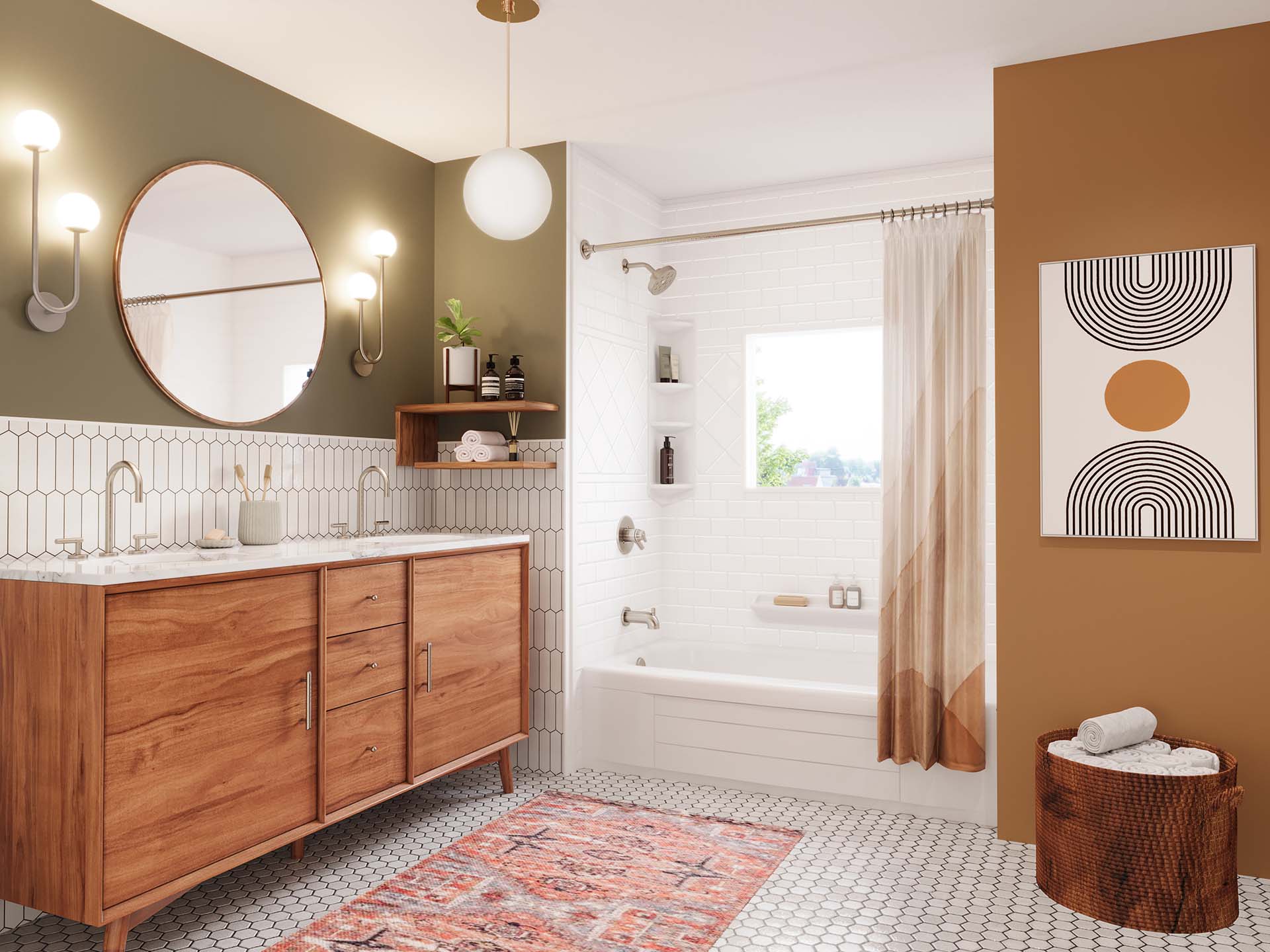 Bathroom vanity color trends 2020